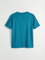 Crew Neck Real Madrid Printed Men's Sports T-Shirt - Image 6