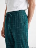 Regular Fit Plaid Men's Pyjama Bottoms - Image 3