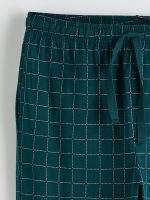 Regular Fit Plaid Men's Pyjama Bottoms - Image 6
