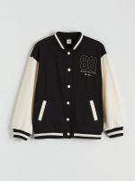 Printed Girls' College Jacket - Image 3