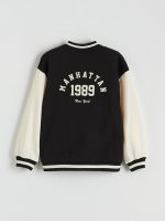 Printed Girls' College Jacket - Image 4