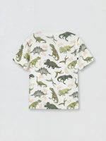 Dinosaur Print Boys' T-Shirt and Shorts - Image 5
