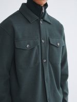 Relaxed Fit Men's Cachet Overshirt Jacket - Image 4