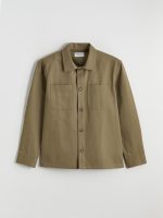 Men's Regular Fit Gabardine Shirt Jacket - Image 5