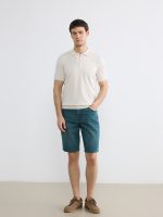 Slim Fit Men's Denim Shorts