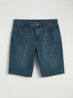 Slim Fit Men's Denim Shorts - Image 5