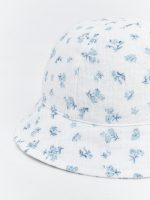 Patterned Baby Girls' Bucket Hat - Image 4