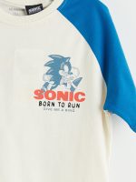 Sonic Printed Boys' T-Shirt and Shorts - Image 9