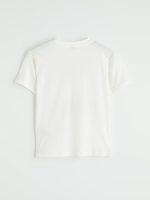 Slogan Printed Crew Neck Boys' T-Shirt - Image 4
