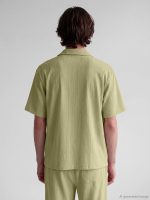 Regular Fit Camp Collar Men's Shirt - Image 4