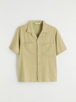 Regular Fit Camp Collar Men's Shirt - Image 5