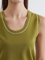Women's U-Neck Knit Sweater - Image 3
