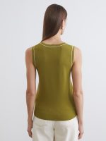 Women's U-Neck Knit Sweater - Image 4