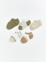 Baby Boys' Trainer Socks 5 Pack