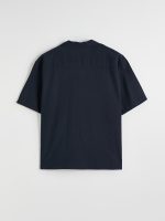 Regular Fit Embroidered Linen Blend Men's Shirt - Image 8