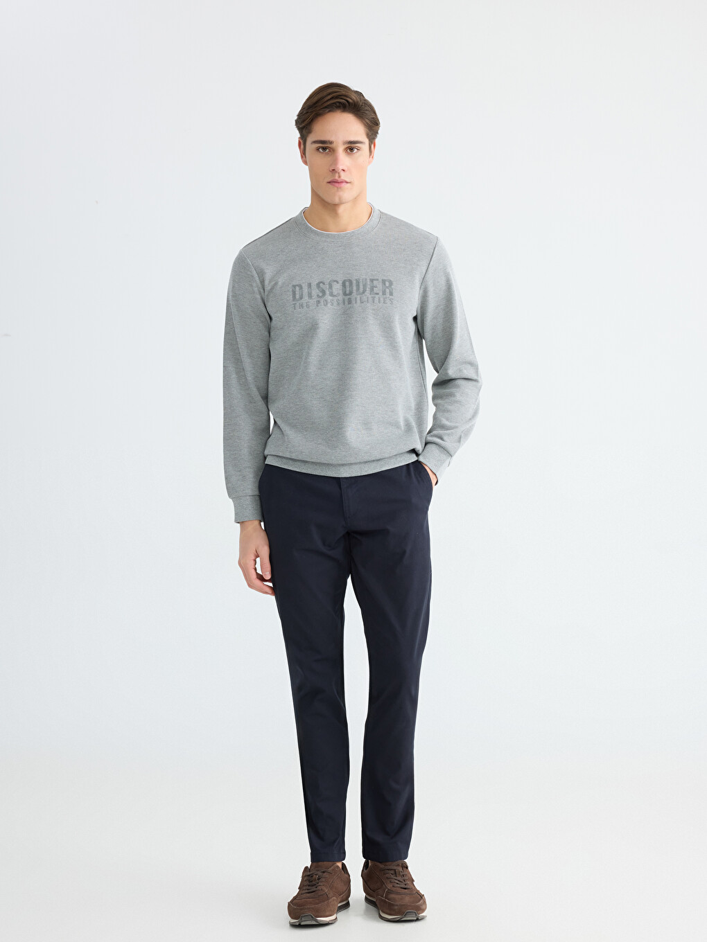 l_20261-s6cc77z8-yef-96-77-94-189_a.jpg Extra Slim Fit Men's Chino Trousers - Image 1