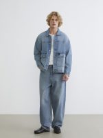 Relaxed Fit Men's Denim Shirt - Image 2