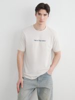 Crew Neck Printed Men's T-Shirt
