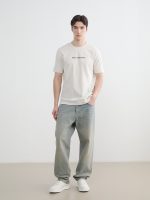 Crew Neck Printed Men's T-Shirt - Image 2