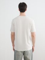 Crew Neck Printed Men's T-Shirt - Image 4