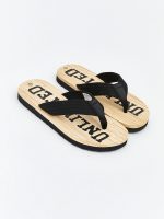 Printed Men's Thong Sliders