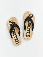 Printed Men's Thong Sliders - Image 3