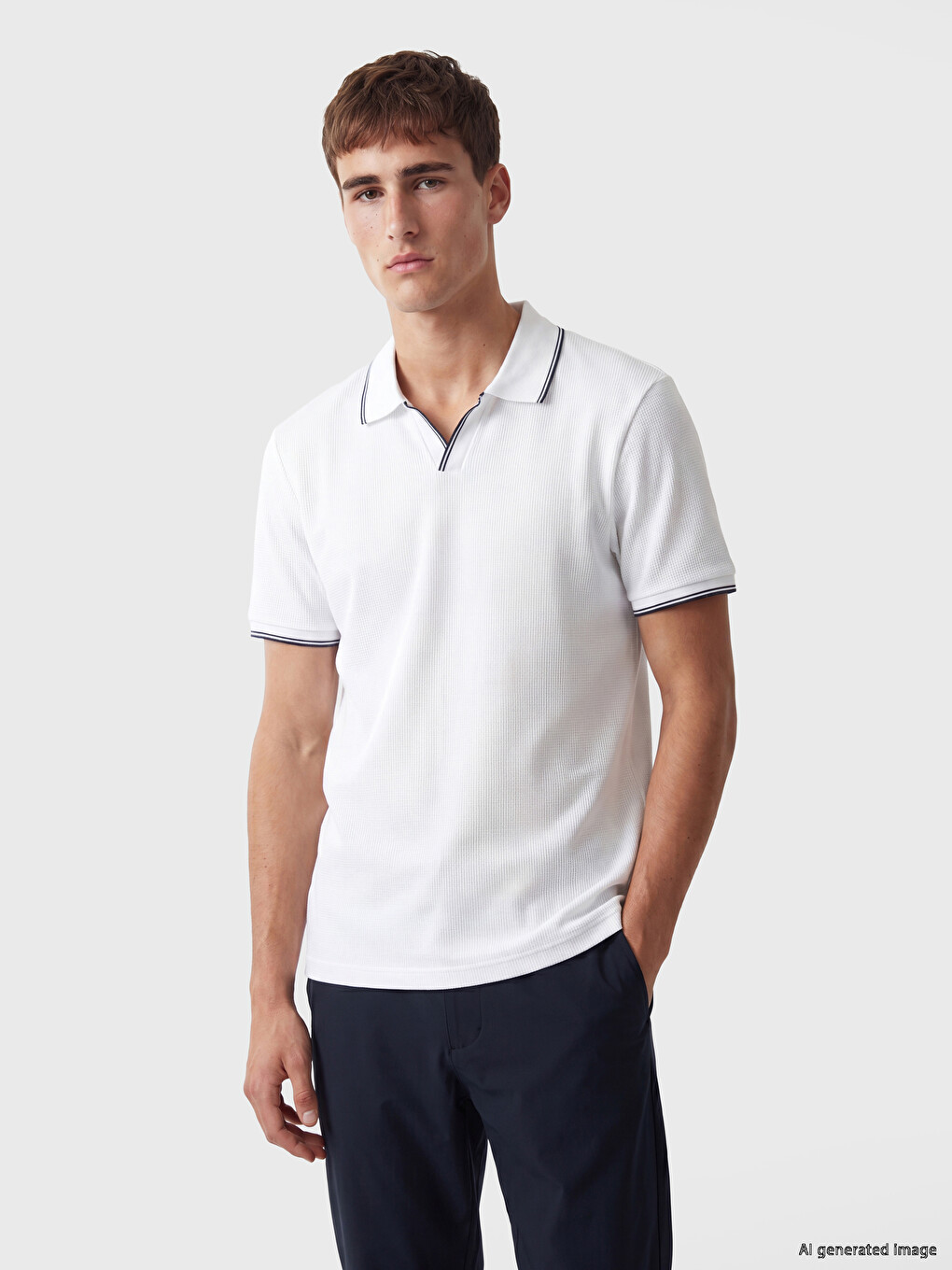 Polo Collar Men's T-Shirt