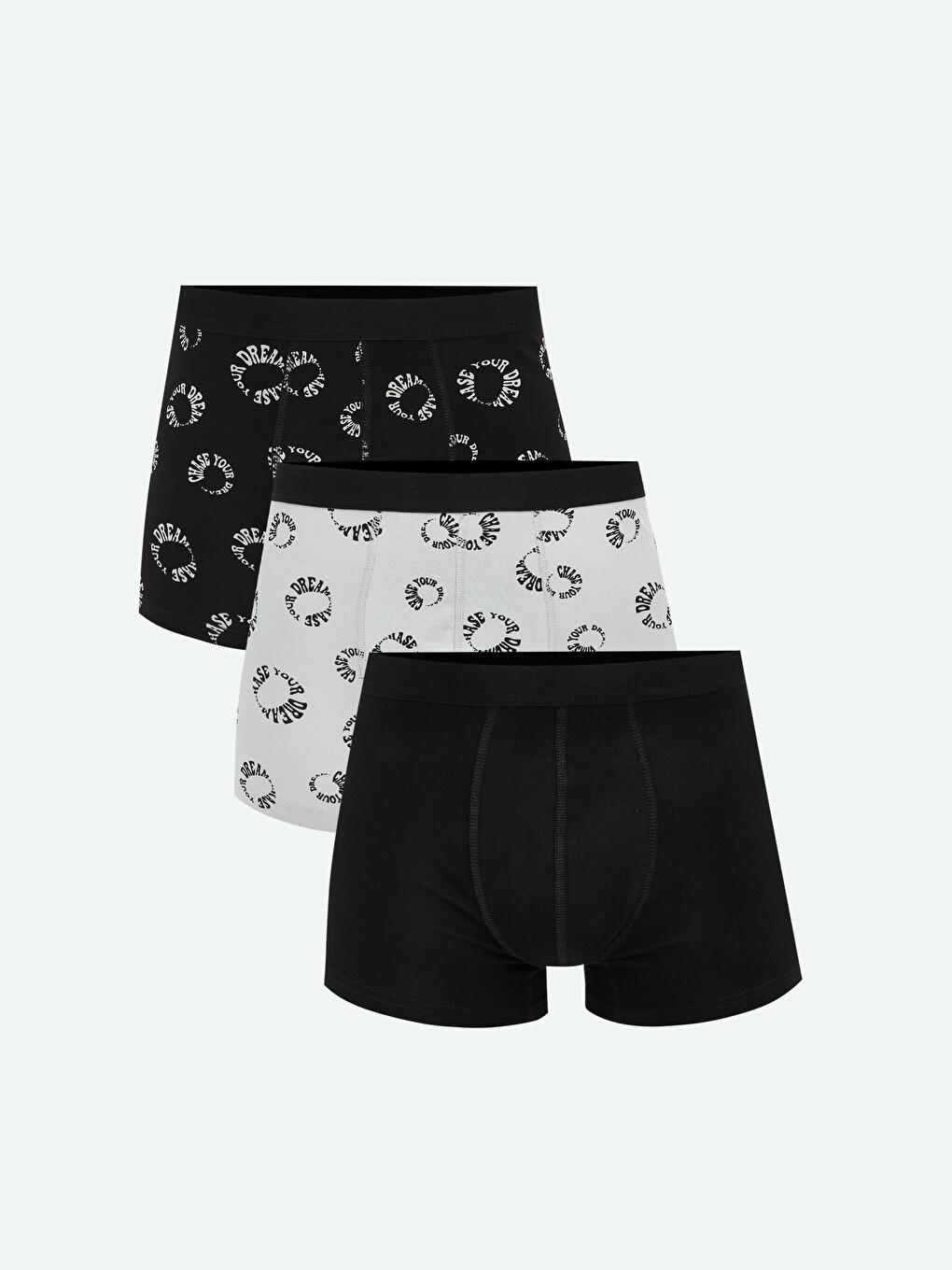 Cotton Stretchy Printed Men's Boxer 3-Pack
