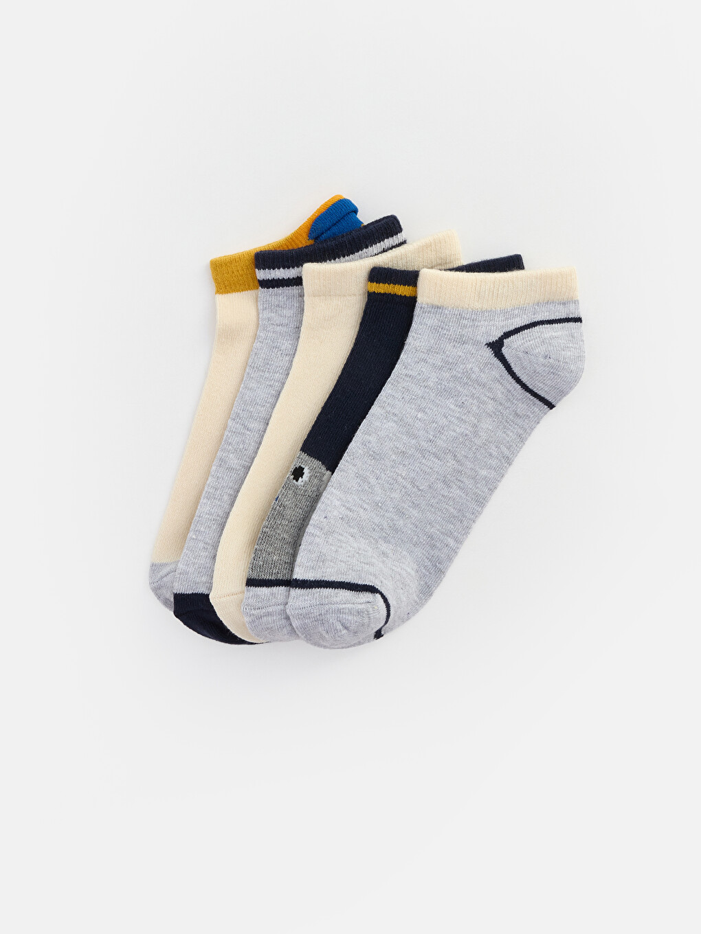 Boys' Trainer Socks 5 Pack