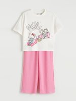 Hello Kitty Printed Girls' Set