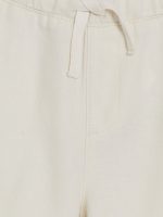 Linen Blend Boys' Cargo Shorts - Image 3