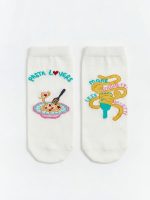 Printed Women's Trainer Socks 5 Pack - Image 2