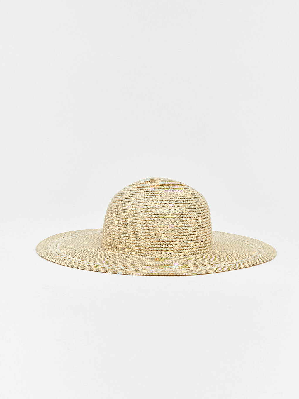 Women's Rattan Fedora Hat