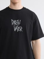 Crew Neck Star Wars Printed Men's T-Shirt - Image 3