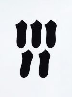 Men's Bamboo Trainer Socks 5 Pack
