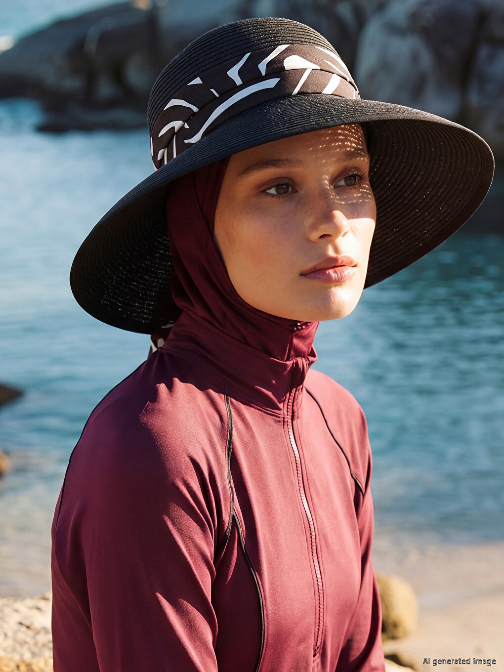 Scarf Detailed Women's Fedora Hat