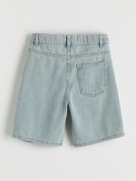 Ripped Detail Boys' Denim Shorts - Image 2