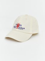Embroidered Women's Gabardine Baseball Cap - Image 2
