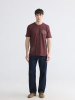 Crew Neck Printed Men's T-Shirt - Image 2