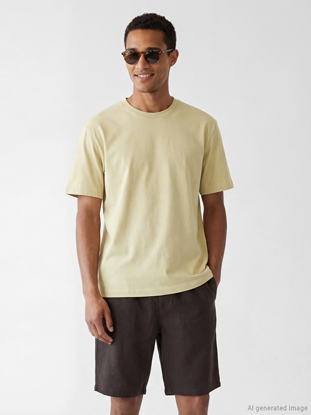 Crew Neck Men's Combed T-Shirt