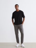 Men's Jogger Sweatpants with Zippered Pockets in a Regular Fit