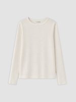 Crew Neck Long Sleeve Girls' T-Shirt
