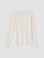 Crew Neck Long Sleeve Girls' T-Shirt - Image 2