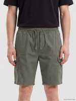 Man Khaki Cargo Shorts - Image 3