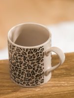 Leopard Patterned Porcelain Mug 290 ml - Image 3