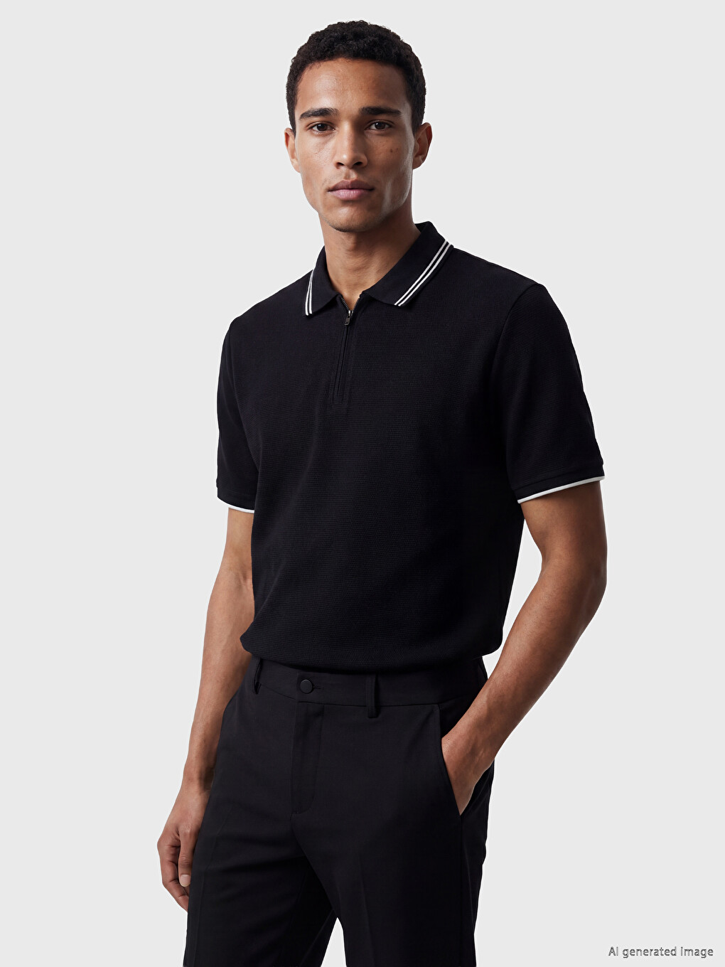 Polo Collar Men's T-Shirt