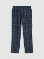 Regular Fit Plaid Men's Pyjamas Bottoms - Image 6
