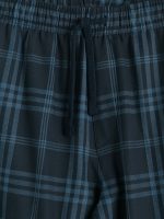 Regular Fit Plaid Men's Pyjamas Bottoms - Image 7
