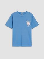 Crew Neck Printed Boys' T-Shirt