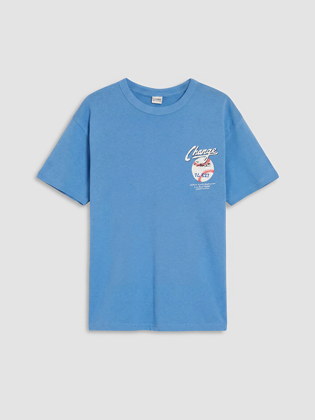 l_20261-s6gg85z4-h5h_u.jpg Crew Neck Printed Boys' T-Shirt - Image 1